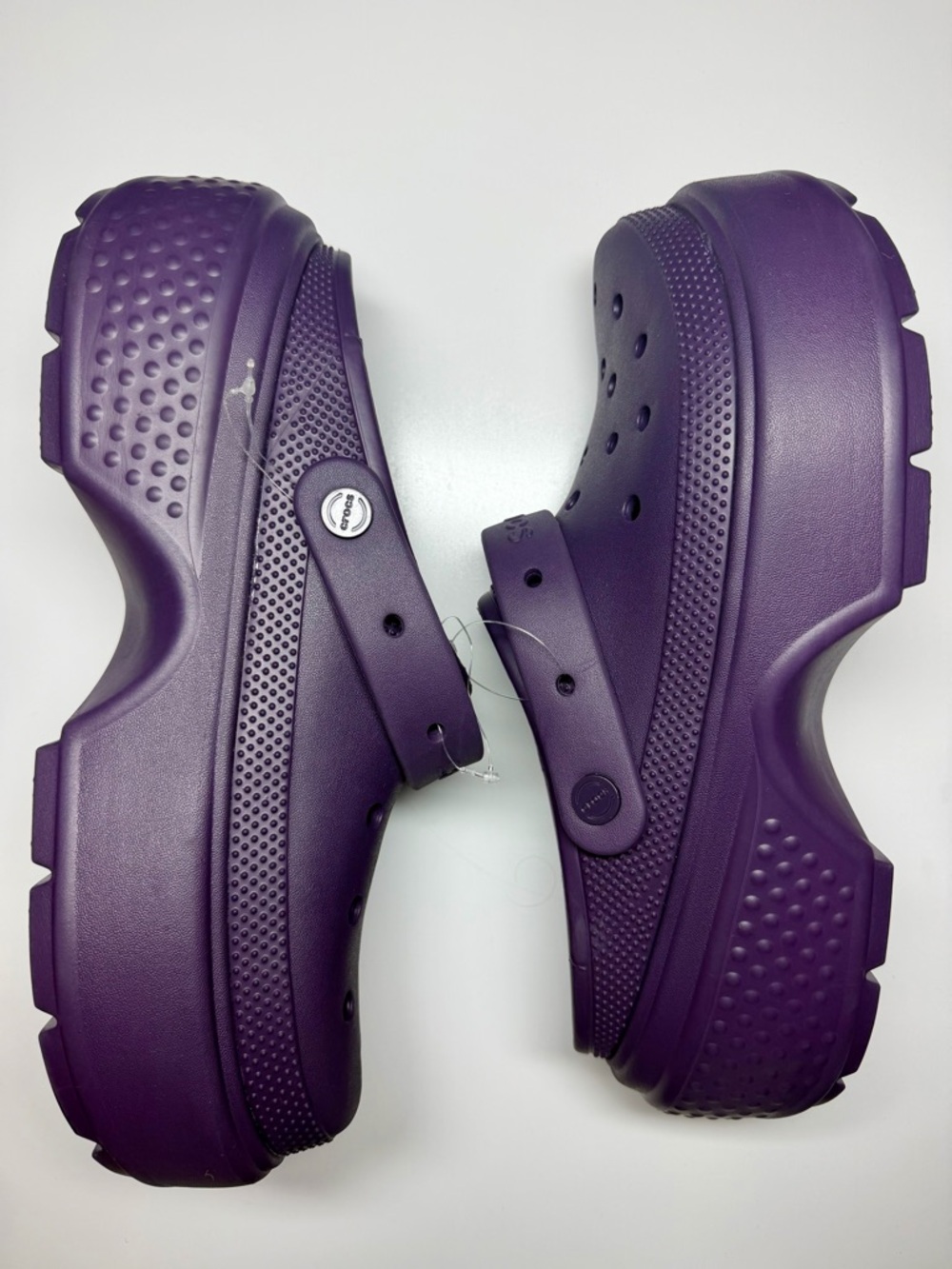 Crocs Stomp Clog Platform Purple Men’s 12 Women’s 14 209347‑5AS